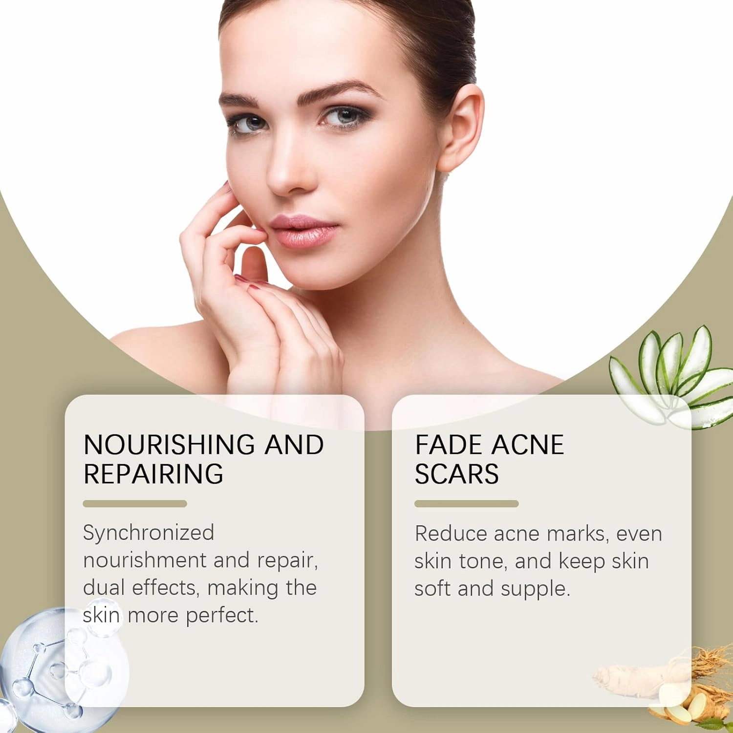 Glycolic Acid 7% Toning Solution, Gentle & Refreshed OUHOE Glycolic Sour 7% Toning, Glycolic Sour 7% Toning, Soothes and Hydrates The Skin, Exfoliating Serum for Face, Astringe Pores (1pc)