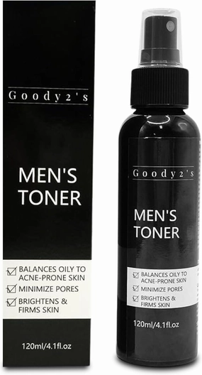 GOODY 2'S Men's Balancing Face Toner – Natural & Organic Alcohol-Free Facial Toner for Hydrating & Refreshing Skin