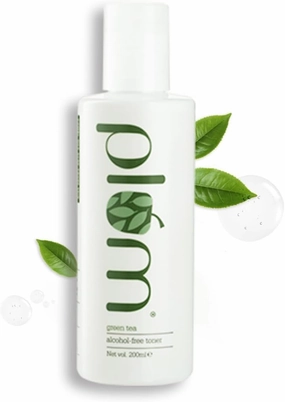 Green Tea Alcohol-Free Face Toner for Oily, Acne-Prone Skin | Fights Pimples | Tightens Pores Gently Exfoliates Dead Skin | Face Toner for Women & Men | 100% Vegan | 200 ml