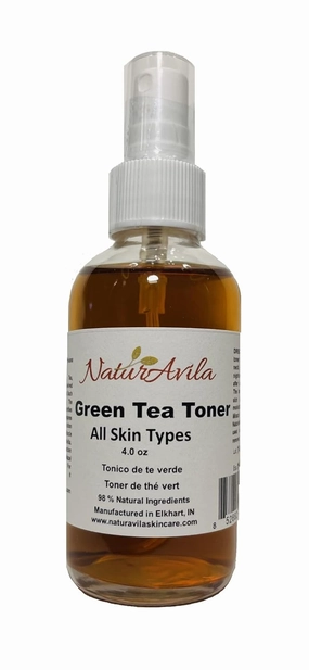 Green Tea Toner for All Skin Types 4oz.