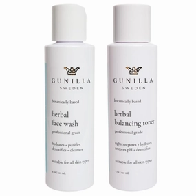 Gunilla Herbal Face Wash & Balancing Toner Bundle