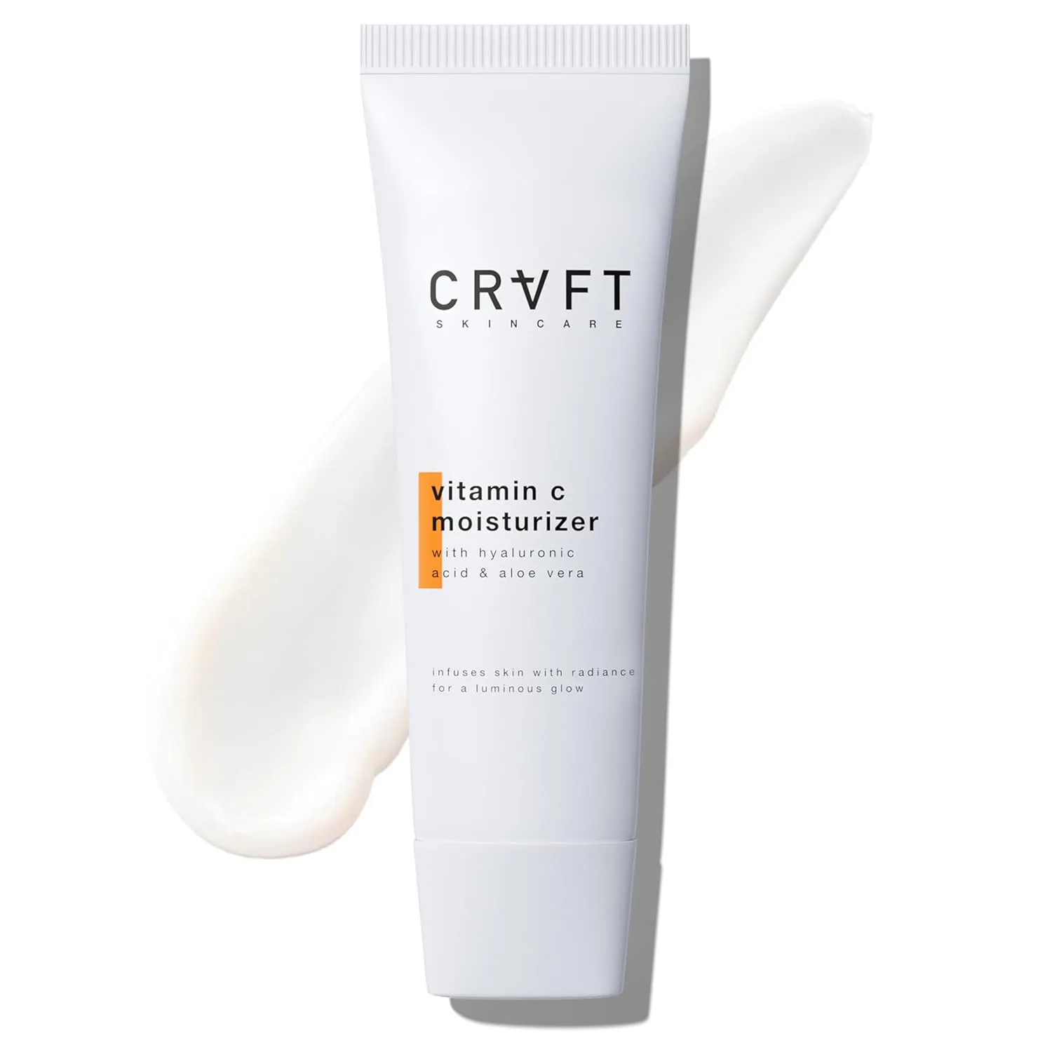 Hair Craft Co. Vitamin C Moisturizer for Face 1.7oz – Brightening Face Cream/Lotion for Radiance - Fight Aging and Wrinkles - All Skin Types - 30 Day Supply