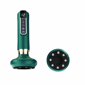Handheld Cellulite Massager,Cordless Vibrating Massager Body Shaping Machine for Arms,Rechargeable & Cordless varially Anti Cellulites (green)
