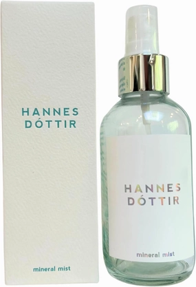 Hannes Dóttir Icelandic Mineral Mist Luminizing Toner: Calms, hydrates, Reduces Redness, Promotes Collagen Production & Sets Makeup