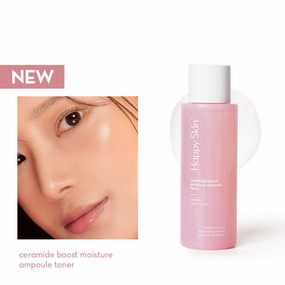 Happy Skin Ceramide Boost Moisture Ampoule Toner