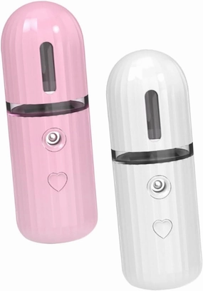 Happyyami Handy Moisturizing Mist Sprayer Facial Sprayer Nano Mist Spray Toner for Face Mini Size