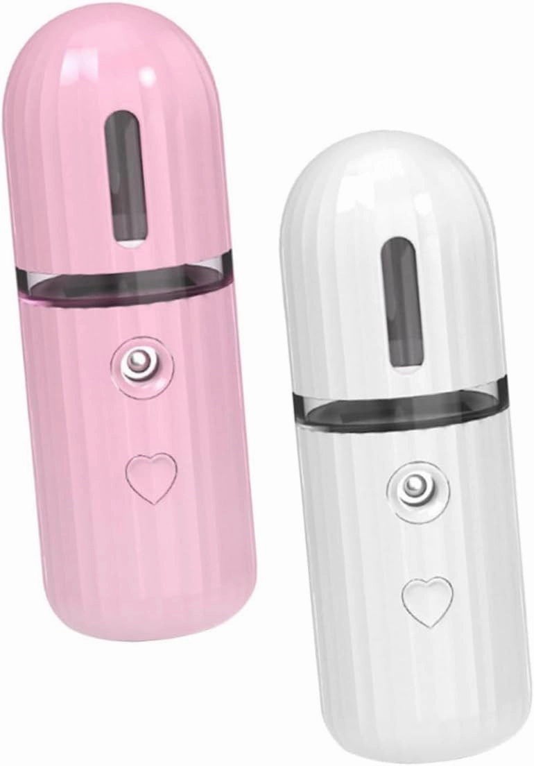 Happyyami Handy Moisturizing Mist Sprayer Facial Sprayer Nano Mist Spray Toner for Face Mini Size