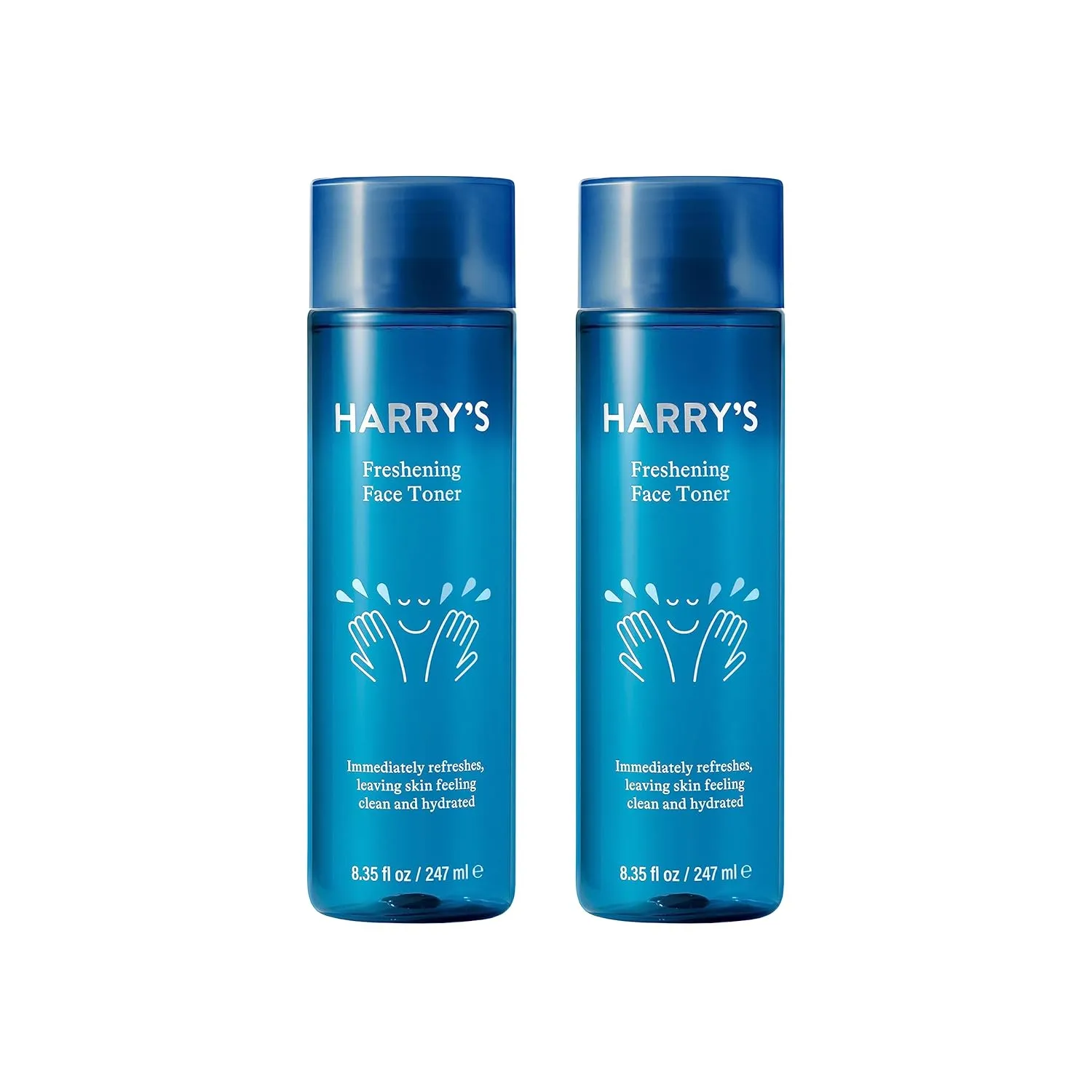 Harry's Freshening Hydrating Toner for Face, Skin Care Toner for Refreshed, Clean, Hydrated Skin, 8.35 Fl Oz, 2 Pack