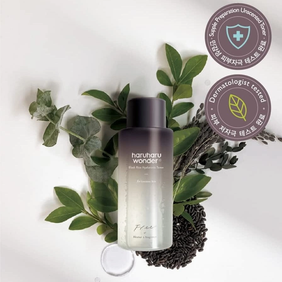 Haruharu WONDER Black Rice Hyaluronic Toner for Sensitive Skin 150ml