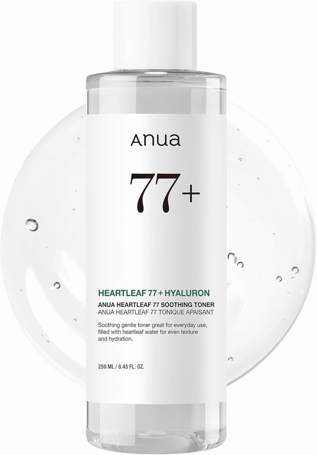 Heartleaf 77 Soothing Toner I Ph 5.5 Trouble Care, Calming Skin, Refreshing, Hydrating, Purifying, Cruelty Free, Vegan,(250Ml / 8.45 Fl.Oz.)