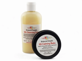 Hidradenitis Suppurativa Cleansing Toner and Calming Balm - Designed specifically to soothe and prevent HS flare-ups - Eases pain and allow the toxins inside to drain and begin skin rejuvenation