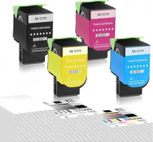 High-Yield for Xerox C315 C310 Toner Cartridge High Capacity Ink Replacement for 006R04356, 006R04357, 006R04358, 006R04359 (BK/C/M/Y)
