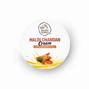 HOME BOUTIQUE Skin Illuminating Range Haldi Chandan Cream for Dull and Tired Skin (100 Gram)