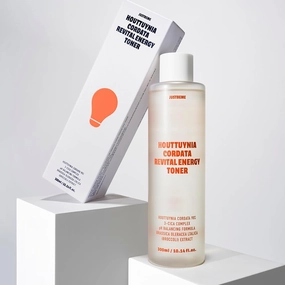 Houttuynia Cordata Revital Energy Toner/pH 5.5 Trouble Care, Calming Skin, Refreshing, Hydrating, Purifying, Vegan, Korean Skin Care (300ml / 10.14 fl oz)