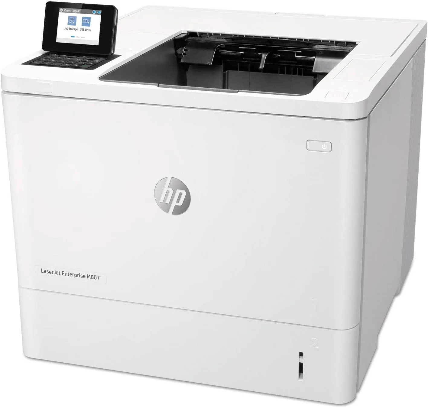 HP LaserJet Enterprise M607n Monochrome Printer with built-in Ethernet (K0Q14A) Grey