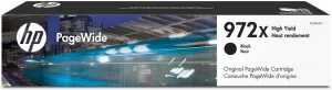 Hp Printing 972X Genuine PageWide Color and Black High Yield Toner Set (F6T84AN, L0R98AN, L0S01AN, L0S04AN)