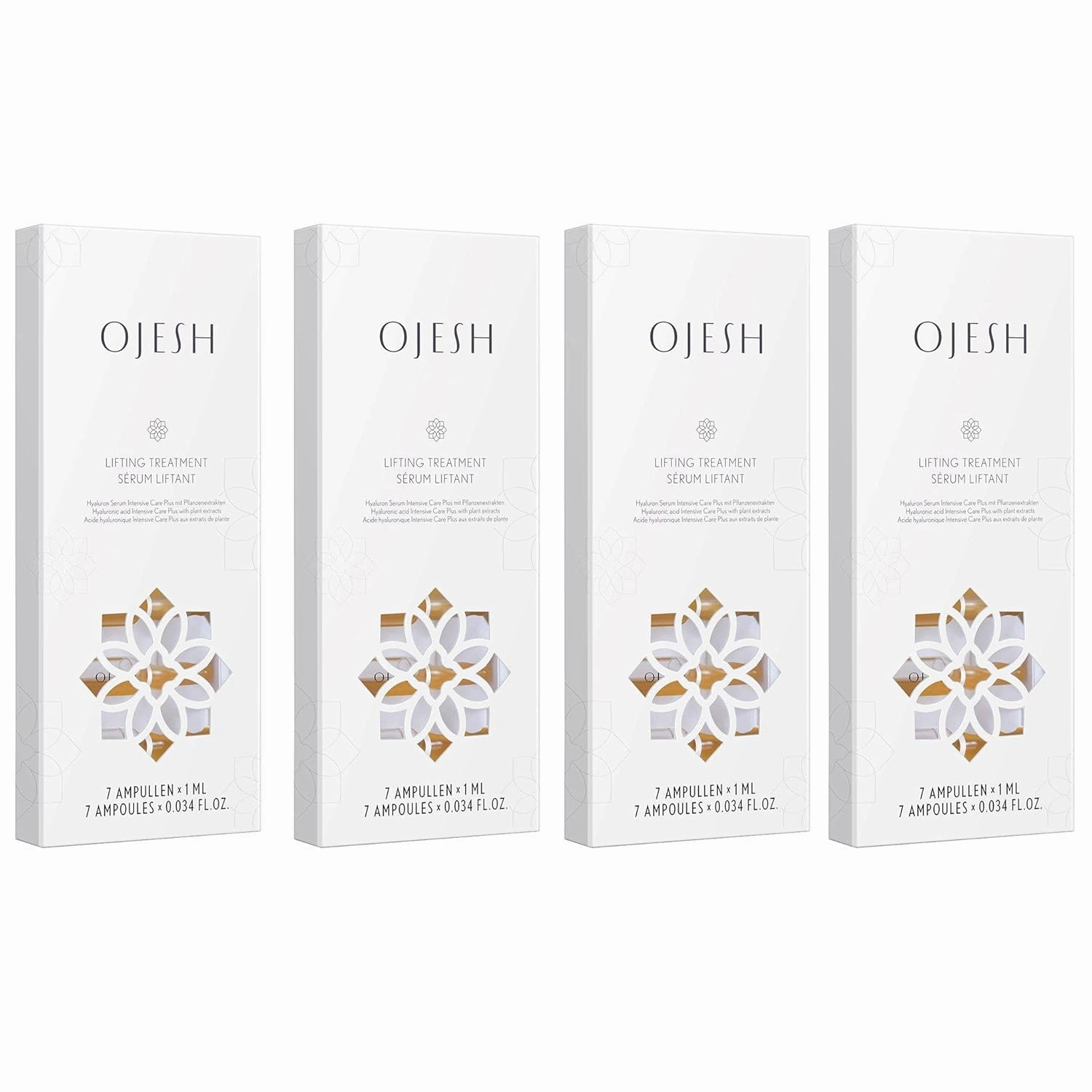 Hyaluronic Acid Lifting Treatment Serum 0.9,Moisturized,Anti-Wrinkle,Anti-Aging,Intensive Skin, Soothes, Women And Men All Skin Type 7 Ampoules×1ML(4 Boxes)…
