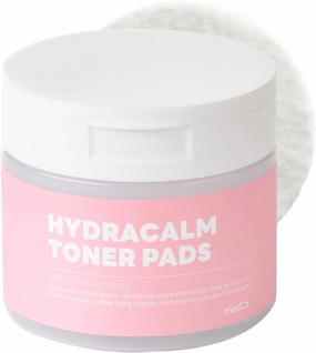 Hydracalm Toner Pads | BHA & PHA | Daily Toner Pad | Improving Elasticity, Korean Skin Care, Hydrating, for Troubled Skin & Breakouts | 60 Pads