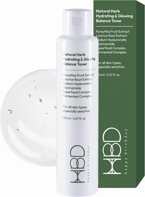 Hydrating & Brightening Face Toner with Niacinamide – Korean Glow-Boosting & Refreshing Essence – Lightweight, Non-Irritating, Alcohol-Free, 5.07 Fl Oz