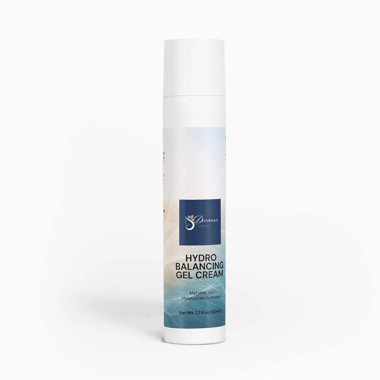 Hydro Balancing Gel-Cream – Lightweight Moisturizer for Oily, Combo & Sensitive Skin – With Hyaluronic Acid, Cucumber & Green Tea – Oil-Free Hydration – 1.7oz