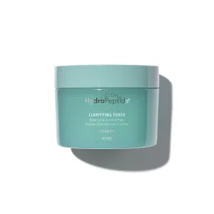 HydroPeptide Clarifying Toner Pads with Peptides for Balance & Control, (60 Pads)