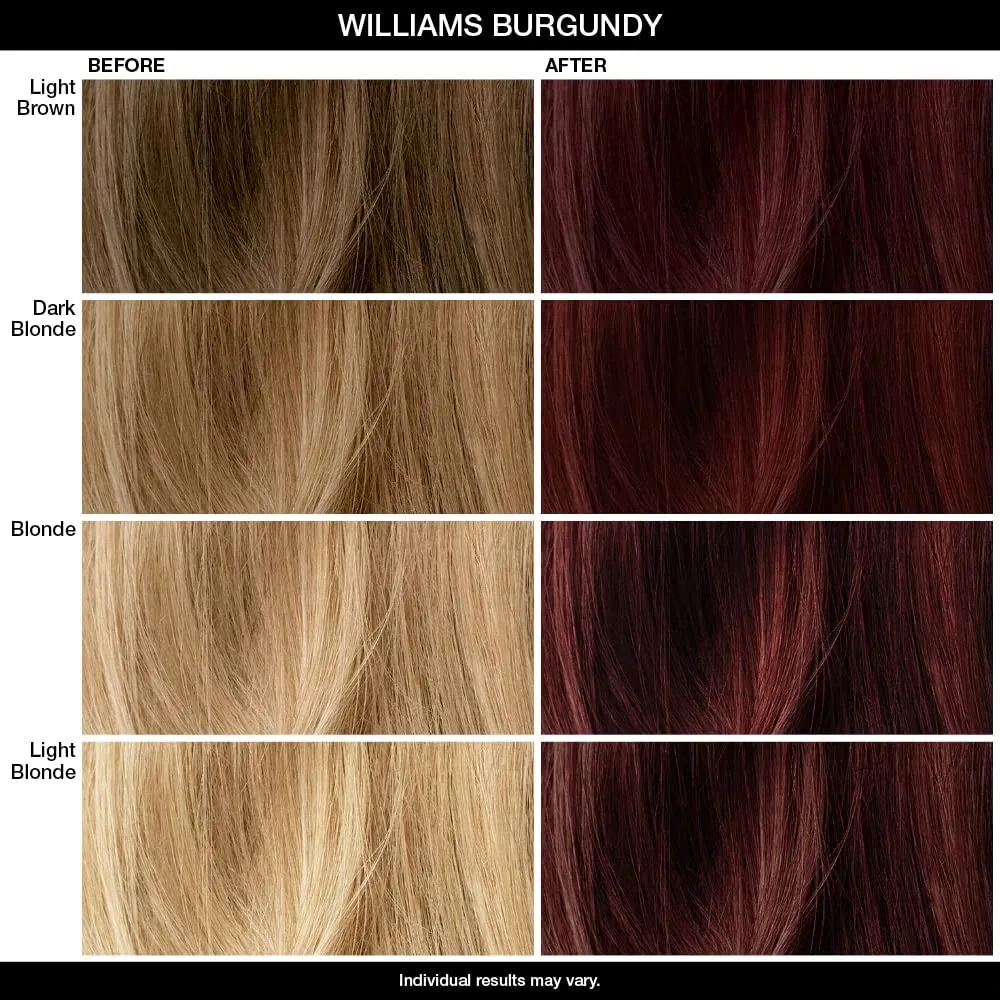 IGK Hair Gloss Toner & Color Depositing Mask | Intense Burgundy Semi-Permanent | Vegan   Cruelty Free | Williams Burgundy