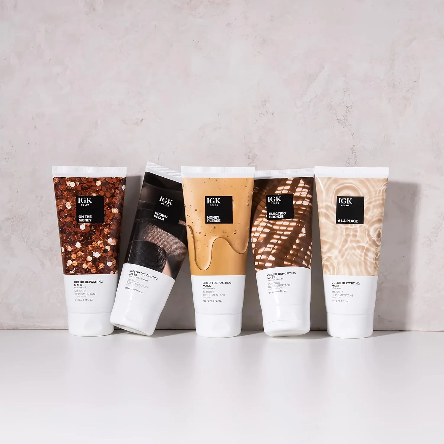 IGK Hair Gloss Toner & Color Depositing Mask | Light Sand Semi-Permanent | Vegan   Cruelty Free | A La Plage