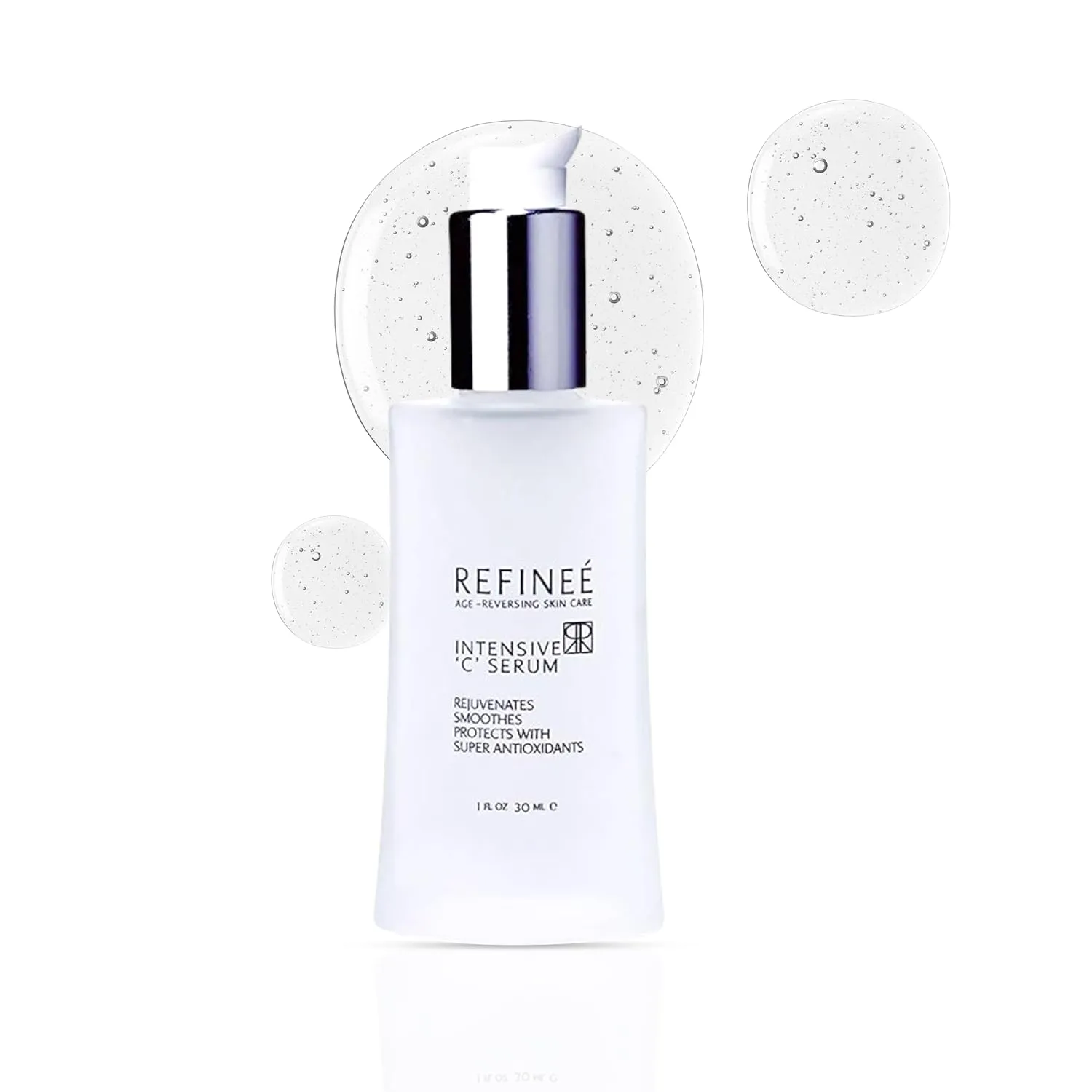 Intensive Anti Aging Serum, C Face Super Serum, Intensive Wrinkle Serum, Vitamin C Face Serum, Face Firming Serum for Wrinkles, Age Spots, Hyperpigmentation, 1oz Bottle