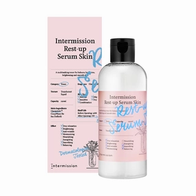 Intermission Rest-up Serum Skin 9.8 fl oz｜K-beauty｜Skin Flooding｜Skin HIIT｜Hyaluronic acid Moisturizing｜Skinimalism｜CleanBeauty｜Dermatology｜Peptide