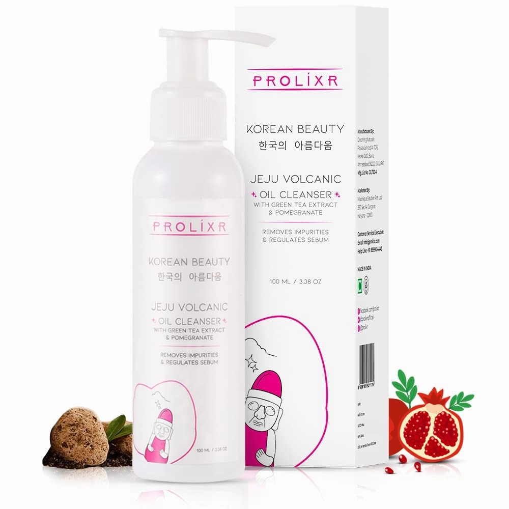 Jeju Oil Cleanser | Hydrating Makeup Remover, Deep Cleansing Water, Soothing Skin Toner, Nourishing Formula - 100ml