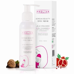 Jeju Oil Cleanser | Hydrating Makeup Remover, Deep Cleansing Water, Soothing Skin Toner, Nourishing Formula - 100ml
