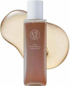 Kaine Kombu Balancing Ampoule Toner for Glass Skin, Deep Hydration & Skin Barrier Strengthening with 1% Panthenol and 60% Fermented Kombu, Korean Skin Care, 5.07 fl oz / 150ml