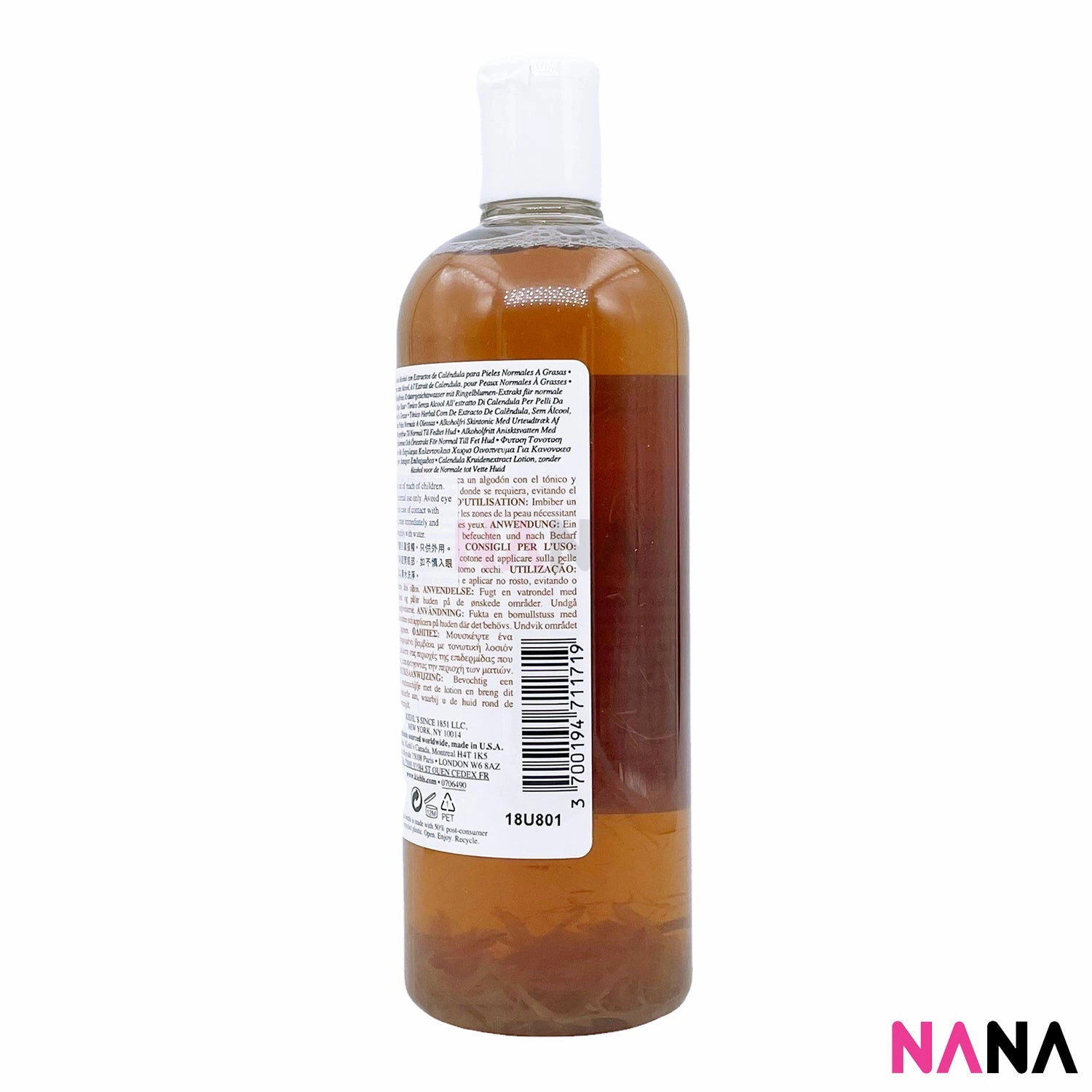 Kiehl's Calendula Herbal-Extract Alcohol-Free Toner (500ml)