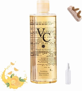 Kniyea Vc Soothing Toner,Kniyea Vc Toner,VcToner Korean,Vc Sweet Orange Extract,Sweet Orange Essential Oils,Moisturizer Serum,Refreshing Hydrating Rejuvenating Wet Compress Moisturizing Water (300ML)