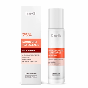 Kombucha Tea Essence Face Toner - Fermented Black Tea Hydrating Essence Skincare Gel Cream - Ceramide Regulation Barrier Serum   Hyaluronic Acid & Niacinamide