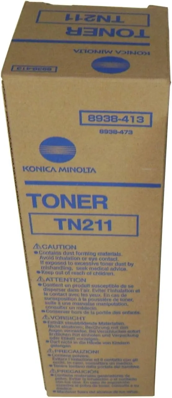 Konica Minolta 8938-413 OEM Toner - bizhub 200 222 250 282 Toner (TN211) OEM