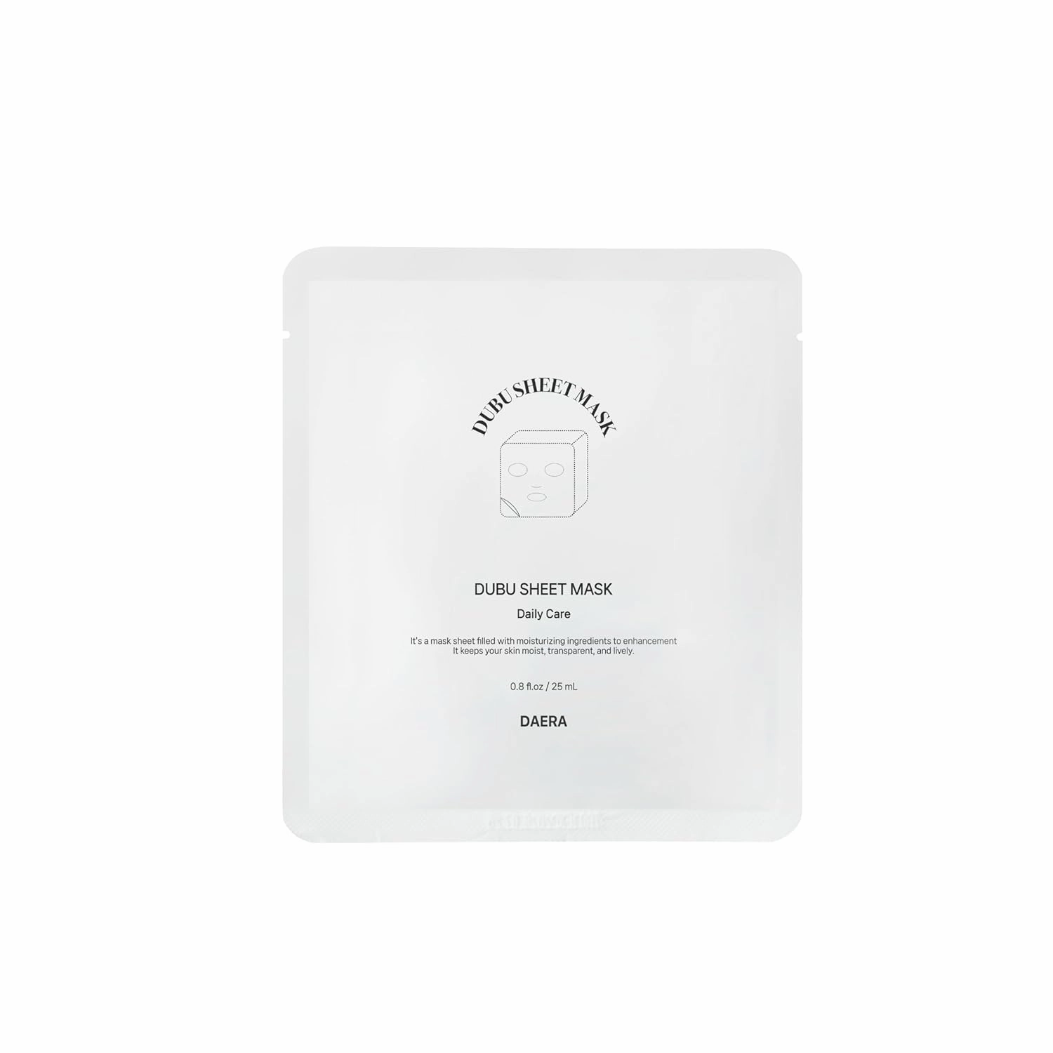 Korean DUBU 5 Sheets x Facial Mask, Deep Hydrating Repairing Nourishing for Dry and Sensitive Skin, Panthenol, Niacinamide, Adenosin, Korean Moisturizer, Korean Glass Skin