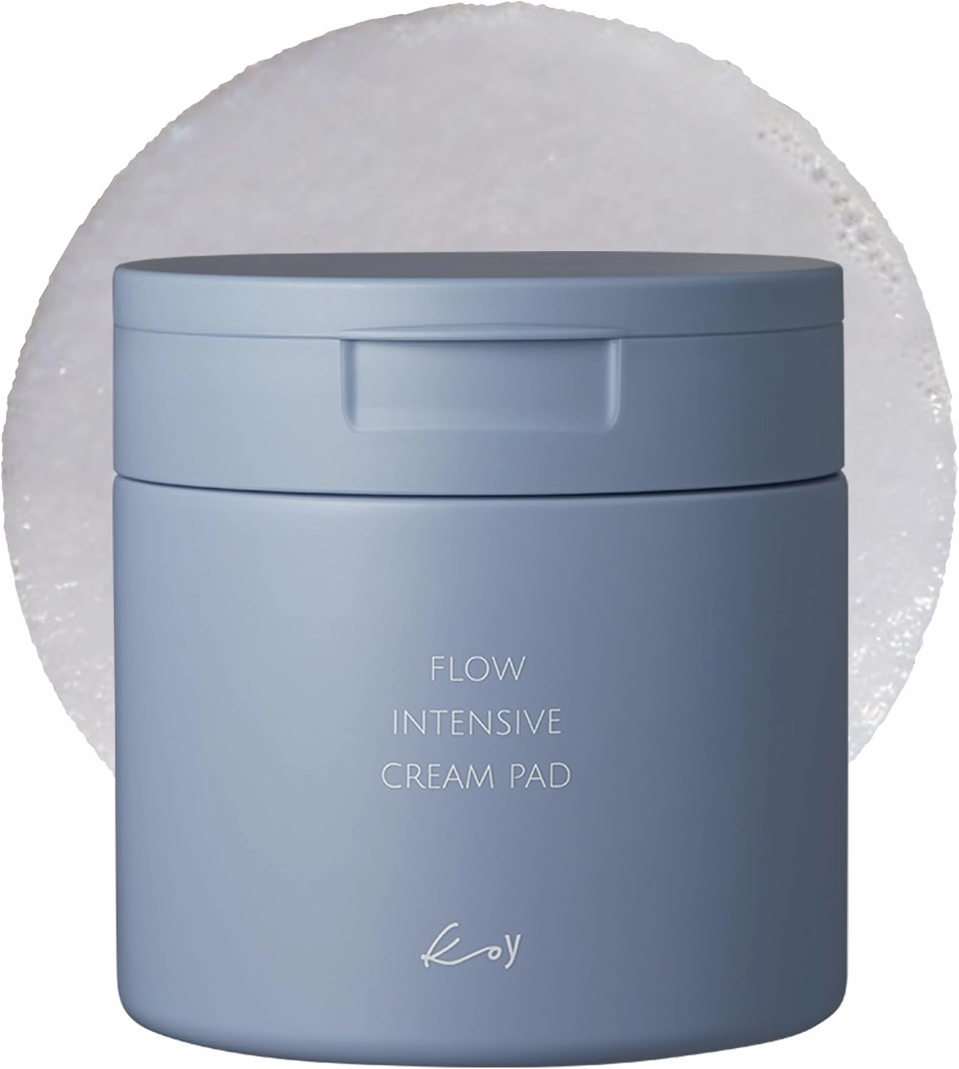 KOY Flow Intensive Cream Toner Pad - Facial Toner Mask Pads for Skin Barrier Repair - Massive Amount of Essence for Hydrating and Soothing - Hypoallergenic Tested - Korean Skin Care, 50 Pads