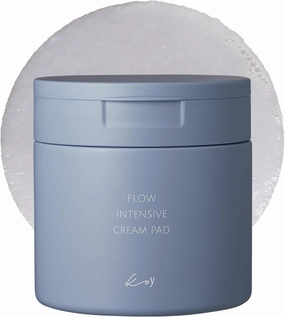 KOY Flow Intensive Cream Toner Pad - Facial Toner Mask Pads for Skin Barrier Repair - Massive Amount of Essence for Hydrating and Soothing - Hypoallergenic Tested - Korean Skin Care, 50 Pads