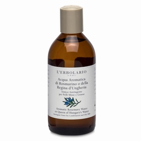 L'Erbolario Aromatic Rosemary Water - Toner for Oily and Combination Skin Types - Adds Moisture to Skin - Removes Impurities - Can be Used on Regular Basis - Silicone and Paraben Free - 6.7 oz