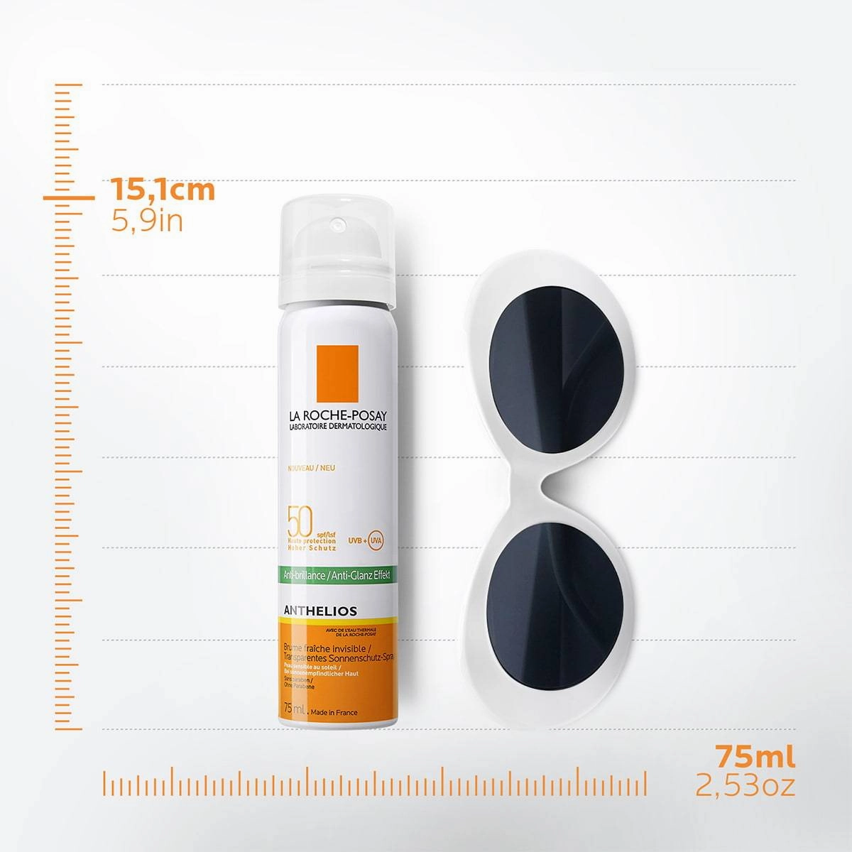 La Roche-Posay Anthelios Anti-Shining Invisible Fresh Mist SPF 50