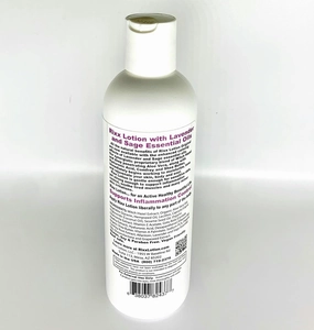 Lavender Sage Natural Herbal Blend (Sport Cap) with Witch Hazel, Aloe Vera, Shea Butter, Hyaluronic Acid & Essential Oils. Moisturizer and Skin Toner for Face and Body