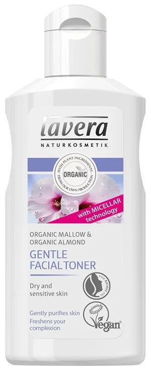 Lavera Natural Purifying Facial Toner, Restores pH Levels & Moisturize - Dry & Sensitive skin (125ml/4.1oz)