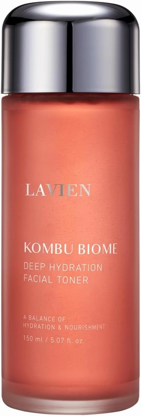 LAVIEN Korean Skincare Alcohol Free Toner for Face - Safe for All Skin Types with Kombucha Fermented Ingredients & Triple Hyaluronic Acid - Deep Hydration for Clear Skin - 5.07 fl. oz. (150ml)