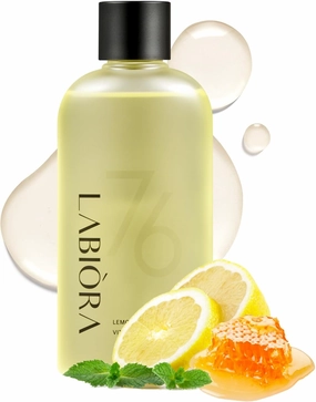 Lemon Honey Vitamin Essence Toner for Face – Hydrating & Soothing Facial Toner with Niacinamide, Vitamins C & E, Herbal Extracts for Refreshed, Dewy Skin, Korean Skin Care, 7.1 fl oz / 210ml