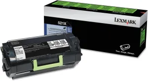 Lexmark 52D1X00 High Yield Return Program Toner Cartridge
