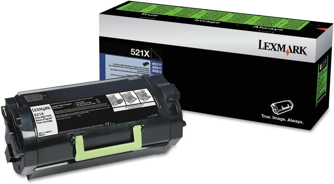 Lexmark 52D1X00 High Yield Return Program Toner Cartridge