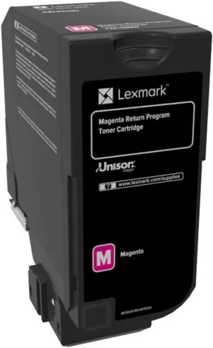 Lexmark 74C10M0 CS720, CS725, CX725 Magenta Return Program Cartridge Toner