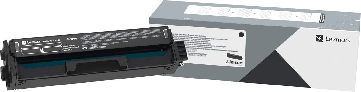 Lexmark C330H10 H Black High Yield Print Cartridge