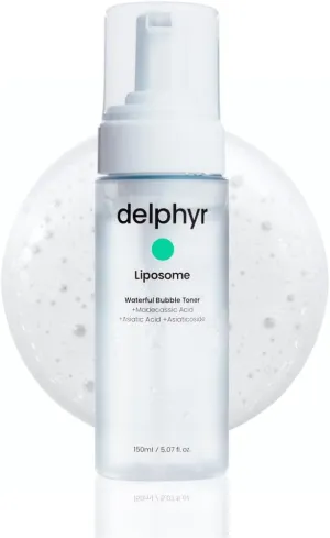Liposome Waterful Bubble Toner, Hydrating Foam Toner for Sensitive Skin with Centella Asiatica TECA, Korean Skincare for Trouble Care (5.07 fl. oz, 150ml)